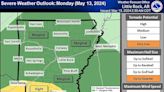 Scattered storms forecast for much of Arkansas Monday afternoon | Northwest Arkansas Democrat-Gazette