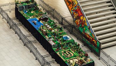 Columbus Metropolitan Library reveals new LEGO display