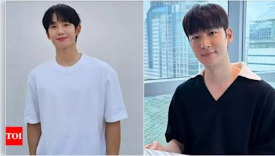 Jung Hae In appreciates Lee Je Hoon's thoughtful snack truck surprise - Times of India