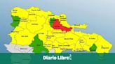 COE mantiene 27 provincias en alerta; solo Duarte continúa en rojo
