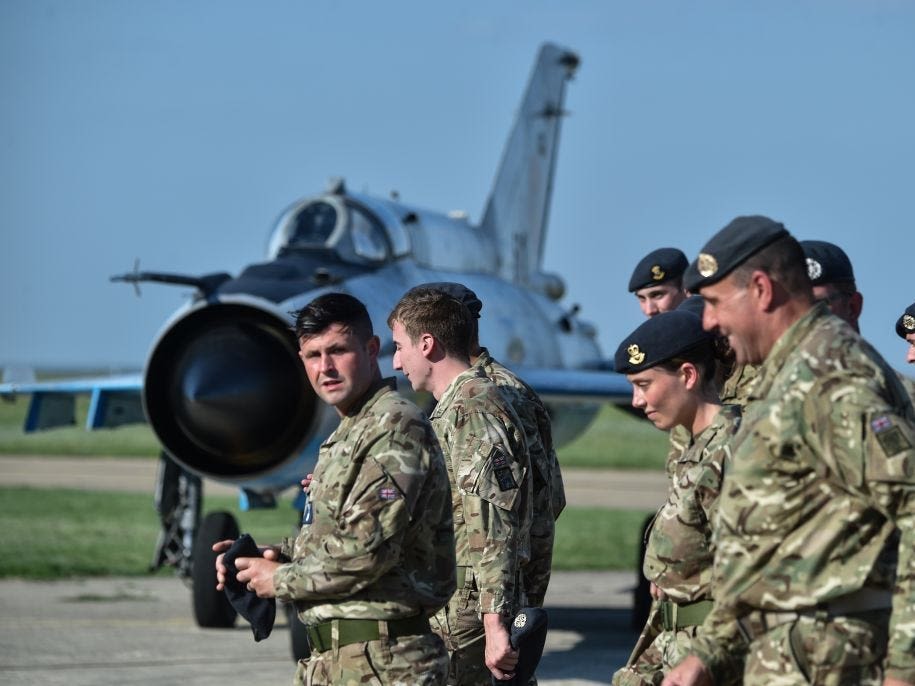 Village on Ukraine's doorstep set to become NATO's biggest European airbase as Putin vows to go 'to the end' in the war