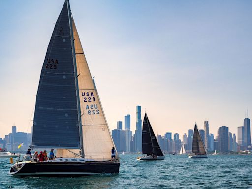 Man overboard, boats damaged when storm hits Chicago to Mackinac sailboat race