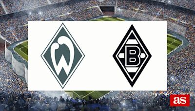 W. Bremen 2-2 B. MGladbach: resultado, resumen y goles