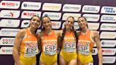 El 4x400 revienta el récord de España... por dos segundos