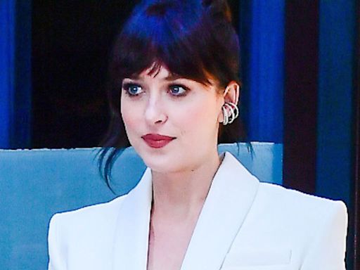 Dakota Johnson Made a Rare Appearance With Chris Martin's Kids at His Concert