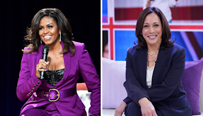 Michelle Obama joins Kamala Harris in making vow