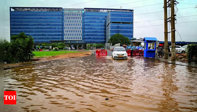 GMDA drain construction project along SPR facing delays | Gurgaon News - Times of India