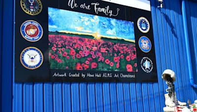 Mural added to American Legion post