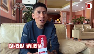 Nairo Quintana, al primer toque: "Me gustaría volver a ser líder en una grande" - MarcaTV