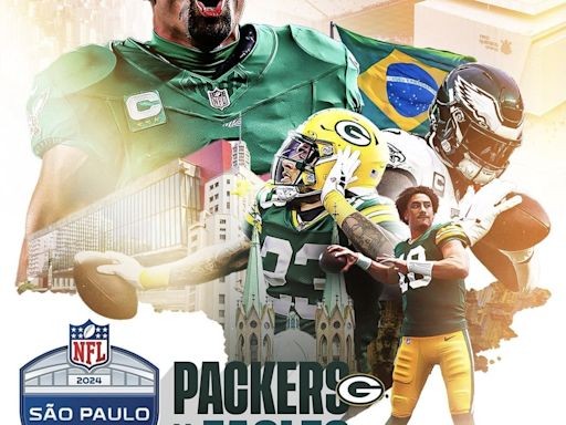 NFL divulga horário de Packers x Eagles no Brasil