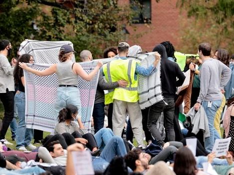 Two Harvard grad students face criminal charges over Oct. 18 incident at pro-Palestinian ‘die-in’ - The Boston Globe