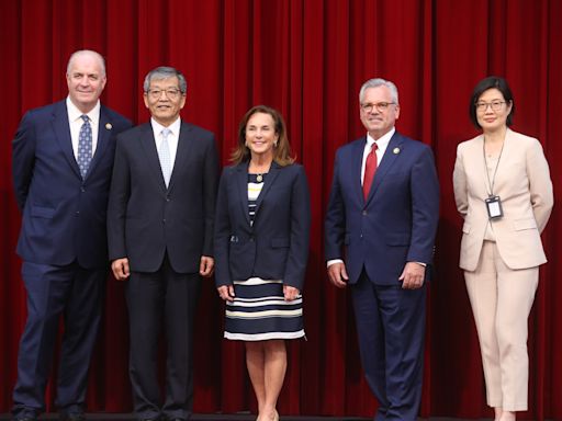 影／聯邦眾議院員訪問團抵台 麥珂蓮盼深化雙方關係