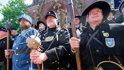 European night watchmen hold traditional gathering in western Germany