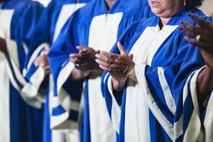 Howard University Gospel Choir Performs At White House Dinner For Kenya President