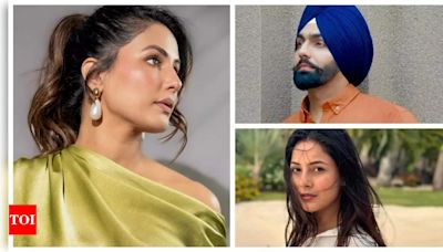 Ammy Virk, Himanshi Khurana, Shehnaaz Gill and other Punjabi stars stand in solidarity with Hina Khan as she reveals a stage 3 Breast Cancer diagnosis | - Times of India