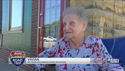 KSN meets 98-year-old Vivian on the Summer Road Trip