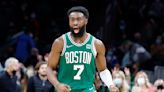 What are the highest scoring games of Jaylen Brown’s career with the Boston Celtics?