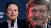 Elon Musk praises Javier Milei's World Economic Forum speech — and gets his Grok AI to make his annual dig at Davos