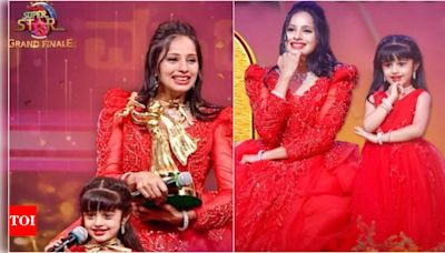 Nannamma Superstar Season 3 winner: Mother-daughter duo Sarika and Mrudini lift the trophy - Times of India