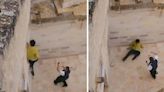 Hacían parkour y rompieron un edificio histórico en Italia | Mundo