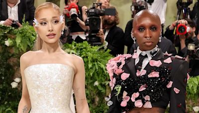 Ariana Grande and Cynthia Erivo Have a Cute — and Stylish! — “Wicked” Reunion on 2024 Met Gala Red Carpet