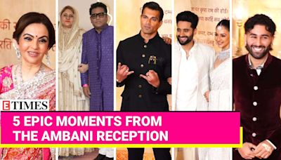 ... Media Family; Orry's 'Madan Chikna' Moment: 5 Highlights From Anant Ambani & Radhika Merchant's Reception | Etimes...