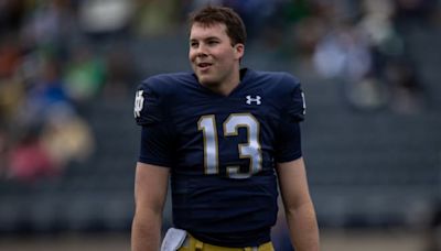 Notebook: Notre Dame QB Riley Leonard back to 100%, ready to play catch-up
