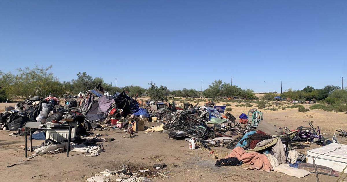 Encampment cleared out of the 100-Acre Wood Park