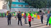 Comerciantes bloquean avenida Circunvalación en Venustiano Carranza para evitar desalojo de la plaza "Aguilera"