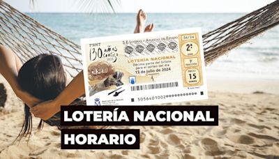 Horario y dónde ver el Sorteo extraordinario de julio de la Lotería Nacional