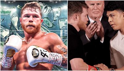 Canelo Alvarez is set to add to his staggering net worth when he fights Jaime Munguía