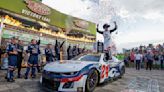 Byron muscles to Hendrick’s 300th win in late restart at Texas