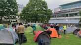 Pro-Palestinian student protests block entrance to Dublin tourist attraction