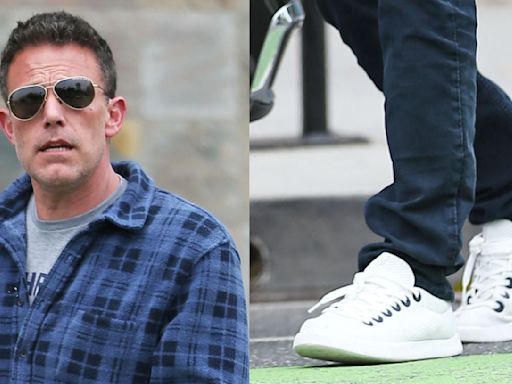 Ben Affleck Laces Up Allbirds Shoes for Son’s Basketball Game in Santa Monica