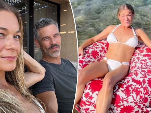 LeAnn Rimes soaks up the sun in tiny white bikini on birthday vacation with husband Eddie Cibrian