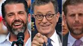 Stephen Colbert Taunts Don Jr. And Eric Over The 1 Thing Trump Truly Hates