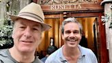 “Better Call Saul” en México: Tony Dalton y Bob Odenkirk se reunieron en el restaurante Rosetta de la capital