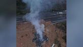 暴雨掏空路基！廣東往福建高速公路塌陷 18輛車掉坑洞爆炸起火