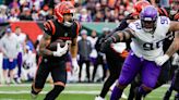 Chase Brown, Cincinnati rookie RB, battles injury vs Minnesota Vikings