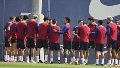 El Barça llega a Montjuïc