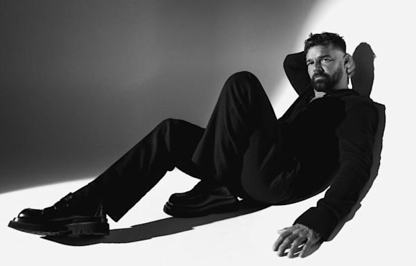 Ricky Martin is livin' the good life back in front of the camera in 'Palm Royale'