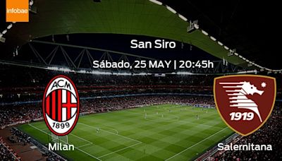 Previa de la Serie A: AC Milan vs Salernitana