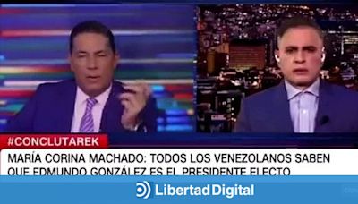 El fiscal Saab, petrificado y balbuceante mientras un periodista detalla la operación para sacar a Edmundo González