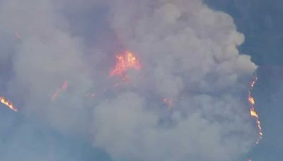 Pedro Fire: Hundreds of structures threatened by wildfire burning in Tuolumne, Mariposa counties