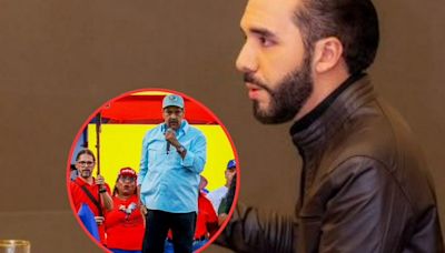 Nayib Bukele descabeza a Maduro y su "fraude", mientras pide "elecciones de verdad"