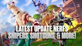 Fortnite's Latest Update Nerfs Snipers, Shotguns, & More