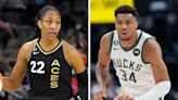 Giannis Antetokounmpo says he sees similarities between himself and A'ja Wilson on the basketball court