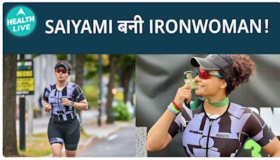 Saiyami Kher Makes History as India's First Ironwoman After Completing Ironman 70.3 Triathlon in Germany | Health Live