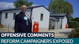 Reform campaigners filmed making racist, homophobic and Islamophobic comments - Latest From ITV News