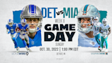 Lions vs. Dolphins: How to watch, listen, stream the Week 8 matchup